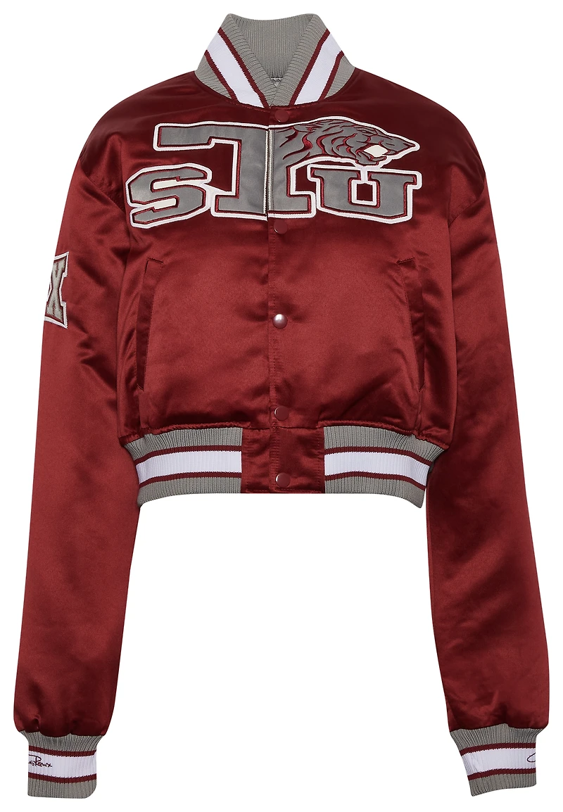 Campus Remix Texas Southern University Satin Jacket - Women's