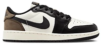 Jordan Boys Jordan Retro 1 Low OG - Boys' Grade School Basketball Shoes White/Black/Palomino Size 07.0