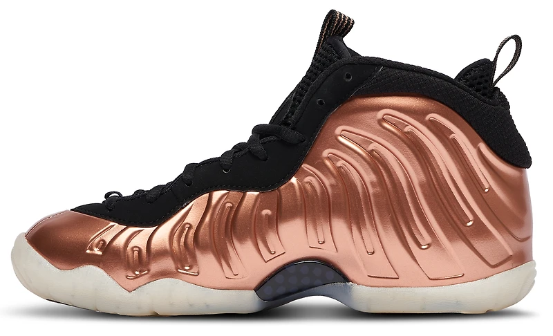 Nike Boys Little Posite One '24 - Boys' Grade School Basketball Shoes Metallic Copper/Black/Metallic Copper