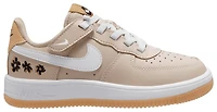 Nike Girls Nike Air Force 1 Low EasyOn SE - Girls' Preschool Shoes Sanddrift/White/Twine Size 08.0