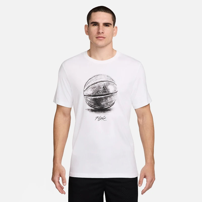 Jordan Brand Basketball Sketch Short Sleeve Crew - Men's