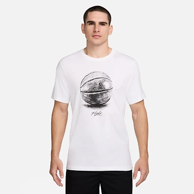 Jordan Brand Basketball Sketch Short Sleeve Crew - Men's