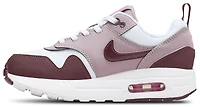 Nike Boys Air Max 1 EasyOn - Boys' Preschool Shoes White/Burgundy Crush