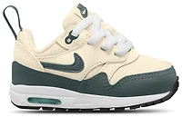 Nike Girls Air Max 1 EasyOn - Girls' Toddler Shoes White/Green