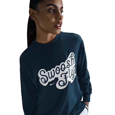 Nike Swoosh Fly Seasonal Fleece Top - Women's