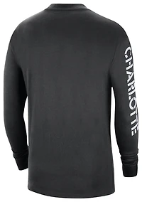 Nike Bobcats Courtside Statement L/S T-Shirt - Men's