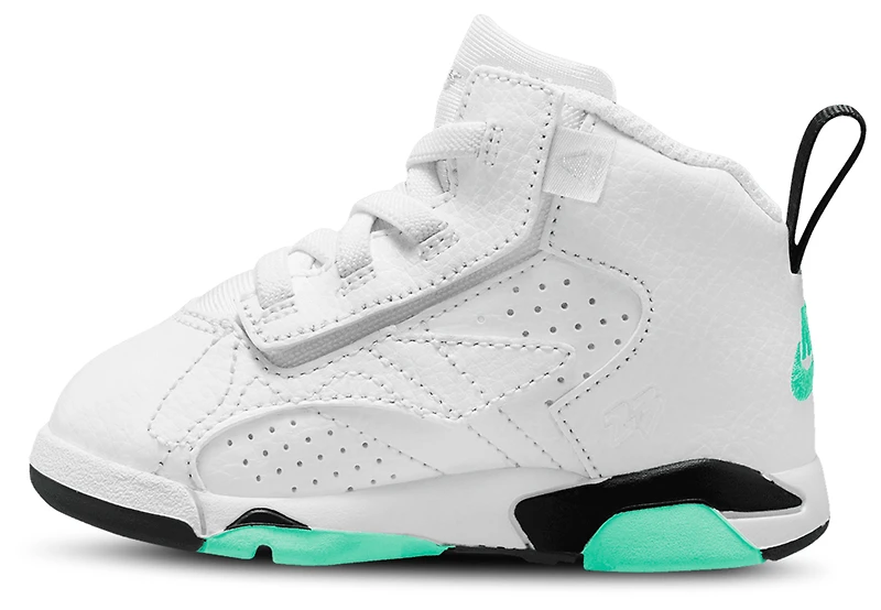 Jordan Boys Jordan MVP - Boys' Toddler Basketball Shoes White/Green Glow/Black Size 05.0