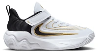 Nike Boys Giannis Antetokounmpo Immortality 4 - Boys' Preschool Shoes White/Black/Metallic Gold