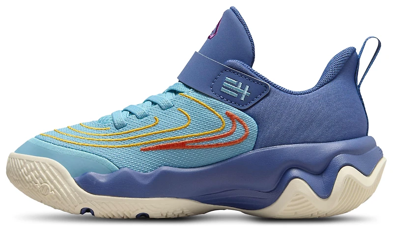 Nike Boys Nike Giannis Immortality 4 - Boys' Preschool Shoes Denim Turquoise/Cosmic Clay/Mystc Navy Size 12.0