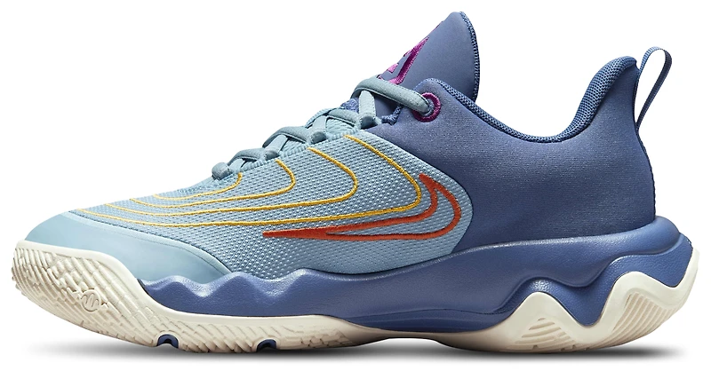 Nike Boys Giannis Antetokounmpo Immortality 4 - Boys' Grade School Shoes Denim Turquoise/Cosmic Clay/Mystc Navy