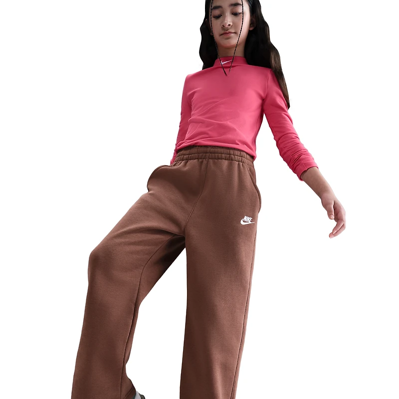 Nike NSW Club Fleece Wide Leg Pant LBR - Boys' Grade School