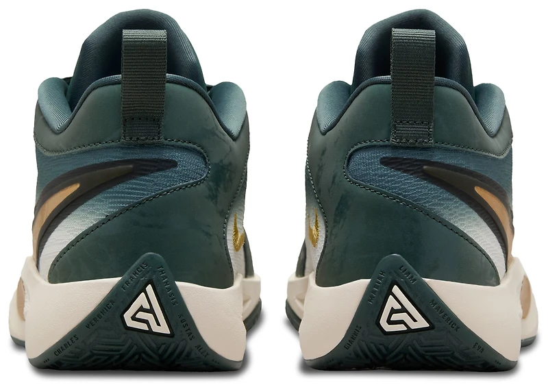 Nike Boys Giannis Antetokounmpo Freak 6 - Boys' Grade School Shoes Vintage Green/Gold/White