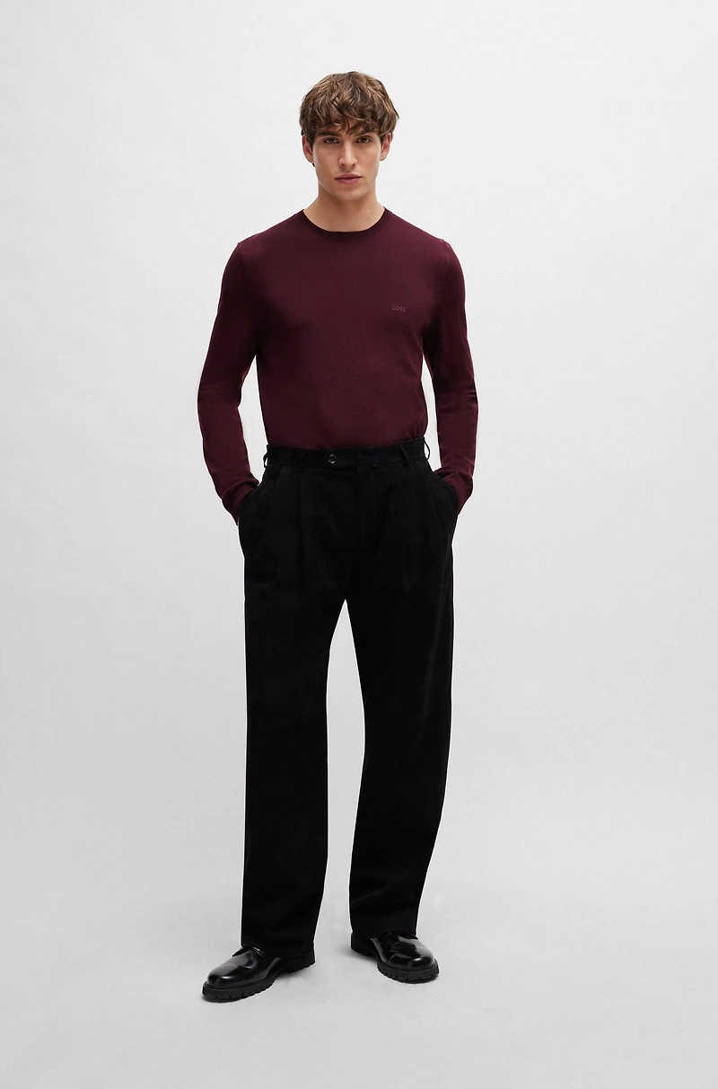 Regular-fit sweater extra-fine merino