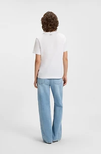 Loose-fit T-shirt cotton jersey