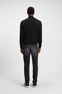 Virgin-wool jacket a regular fit