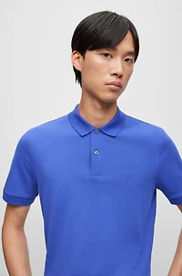 Pallas Cotton polo shirt with embroidered logo