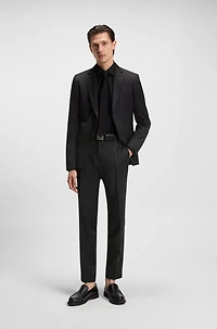 Extra-slim-fit pants virgin-wool serge