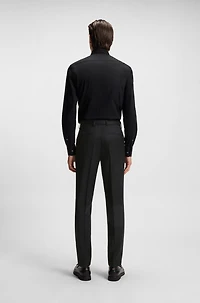 Extra-slim-fit pants virgin-wool serge