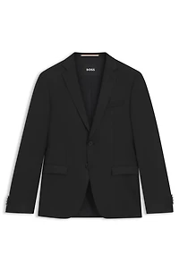 Extra-slim-fit suit jacket virgin-wool serge
