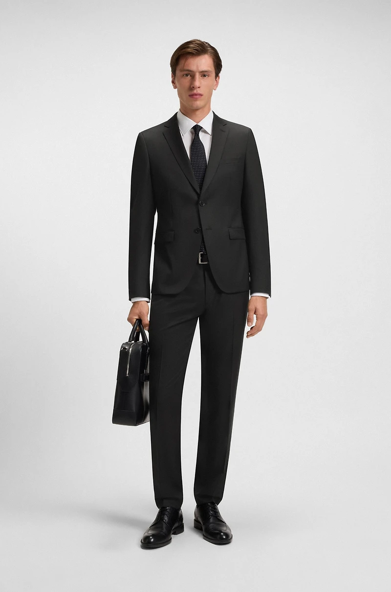 Extra-slim-fit suit jacket virgin-wool serge