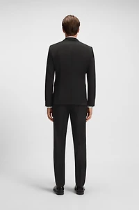 Extra-slim-fit suit jacket virgin-wool serge
