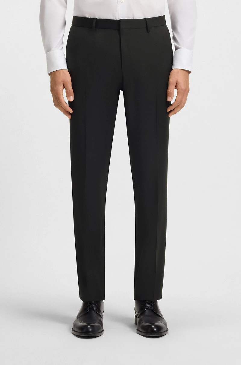 Extra-slim-fit pants virgin-wool serge