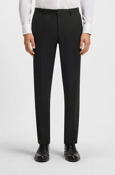 Extra-slim-fit pants virgin-wool serge