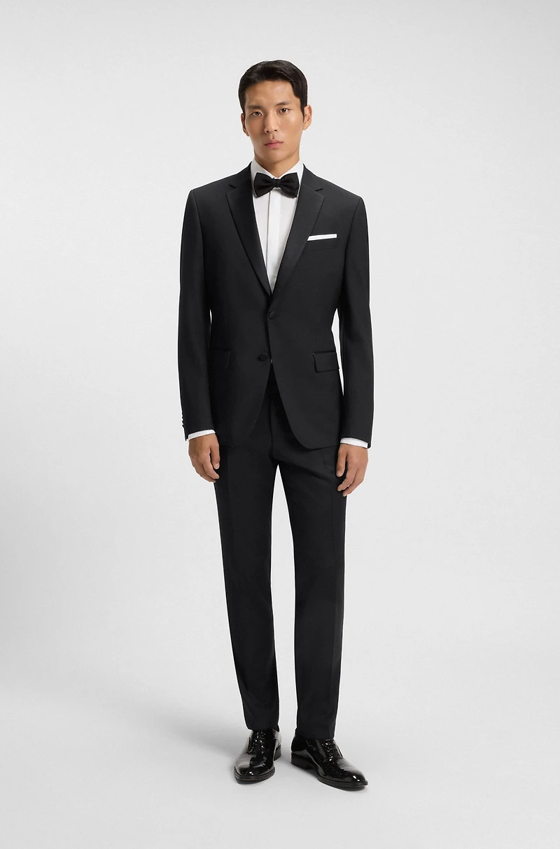 Extra-slim-fit pants virgin-wool serge