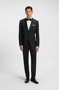Extra-slim-fit pants virgin-wool serge