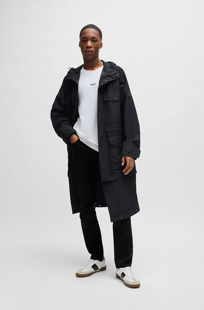 Slim-fit jeans black comfort-stretch denim