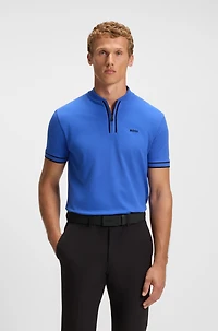 Plaque-buckle belt Italian leather