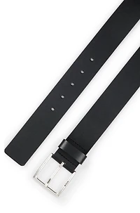 Pin-buckle belt Italian leather