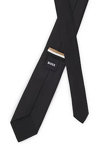 Formal tie in silk jacquard