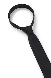 Italian-made tie in pure-silk jacquard