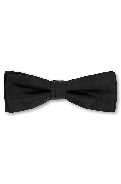 Italian-made bow tie in silk jacquard