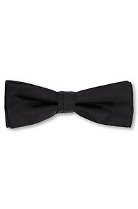Italian-made bow tie in silk jacquard