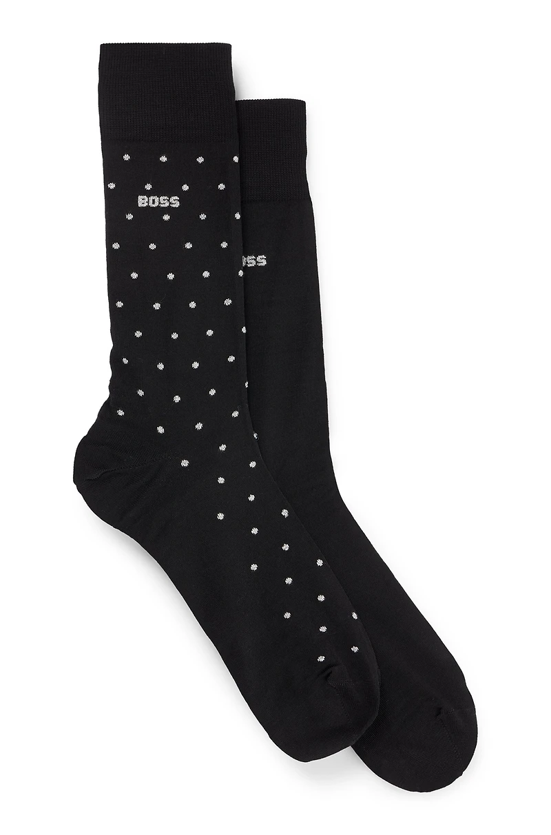 Two-pack of socks in a mercerized-cotton blend - Gift set
