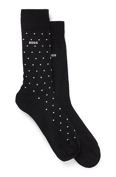 Two-pack of socks in a mercerized-cotton blend - Gift set