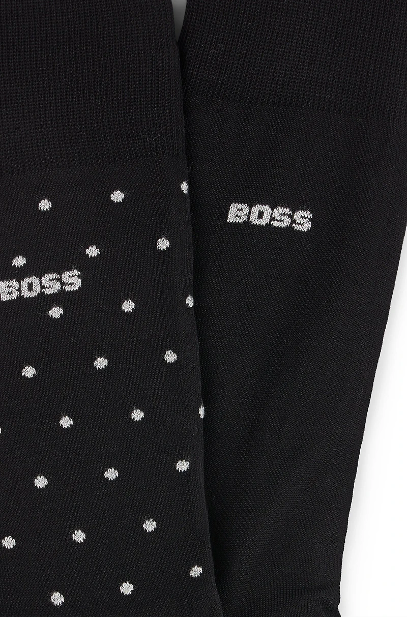 Two-pack of socks in a mercerized-cotton blend - Gift set