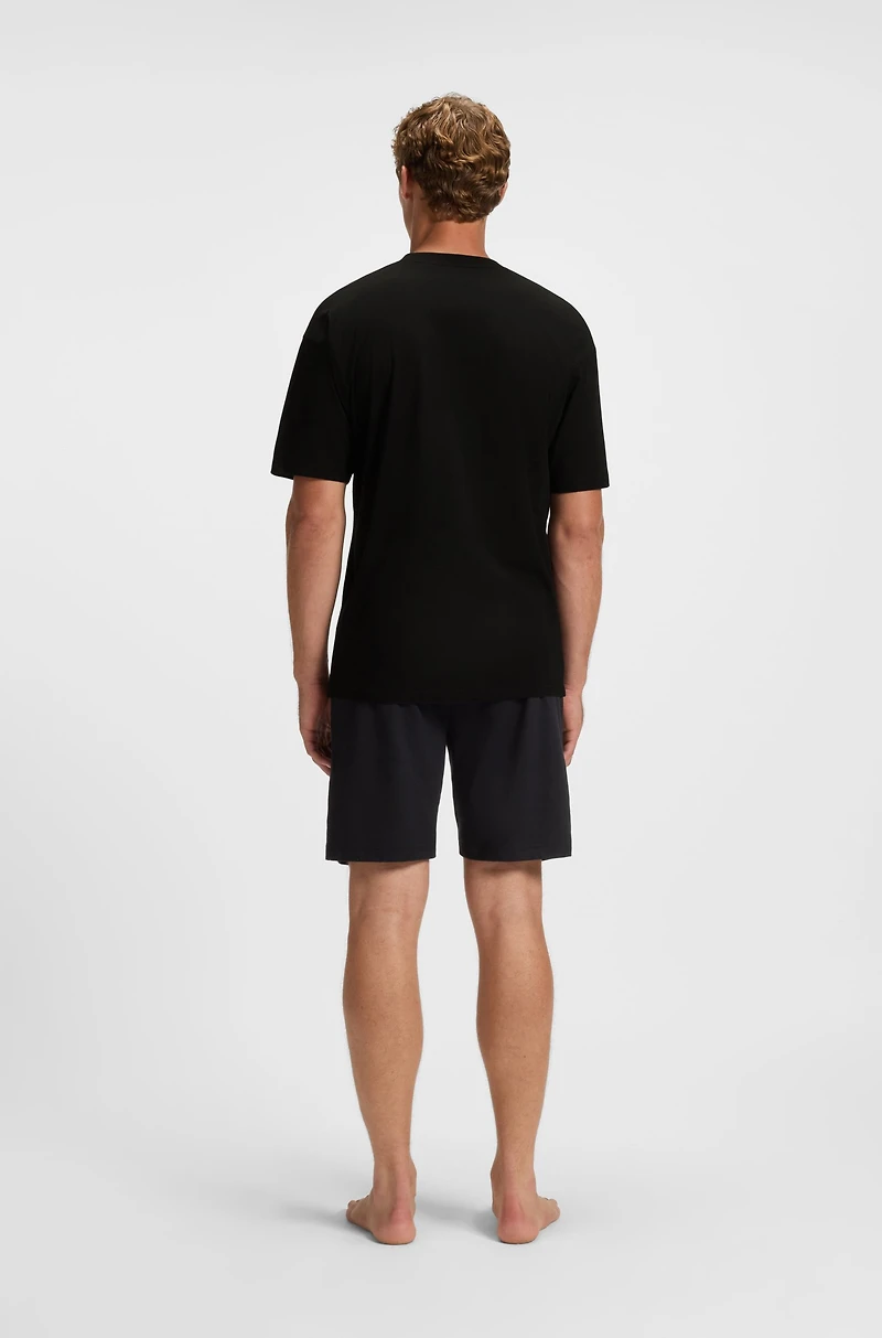 Logo beach T-shirt cotton with UV protection