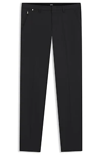 Slim-fit trousers stretch cotton