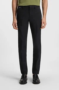 Slim-fit trousers stretch cotton