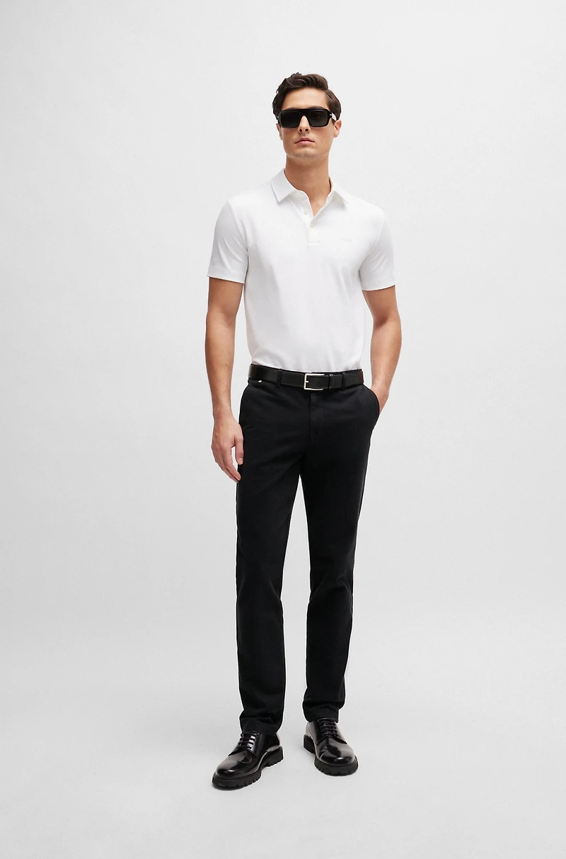 Slim-fit chinos stretch-cotton gabardine