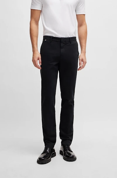 Slim-fit chinos stretch-cotton gabardine