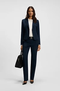Regular-fit blazer Italian virgin wool