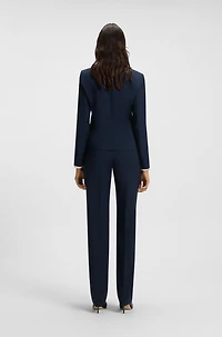 Regular-fit blazer Italian virgin wool