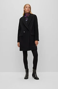 Italian-made ankle boots leather with squared toe