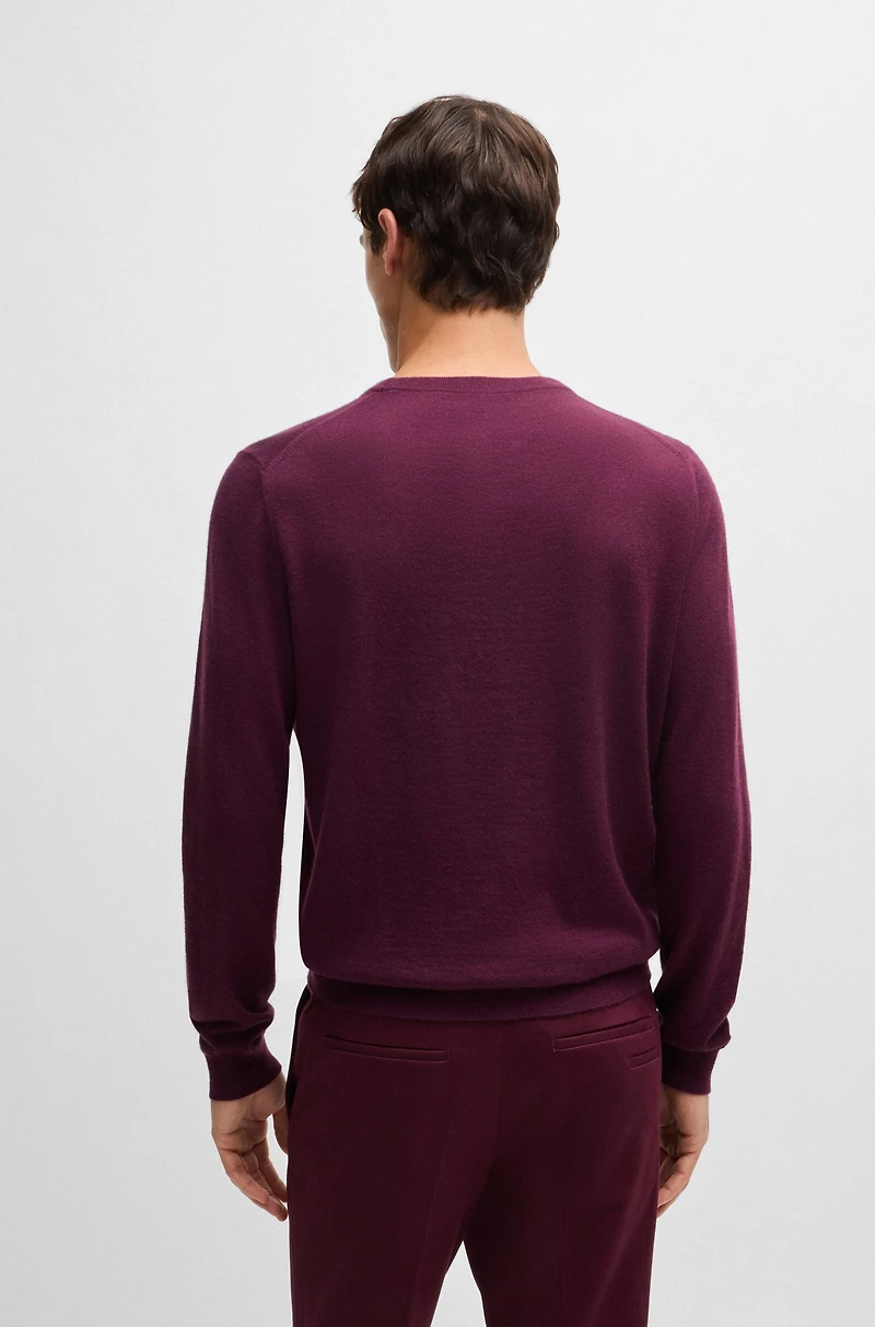 Regular-fit sweater cotton and cashmere