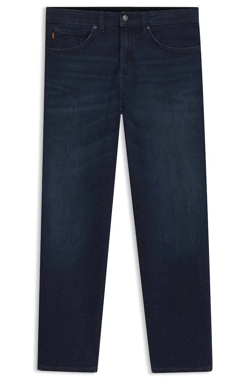Maine Regular-fit jeans dark-blue comfort-stretch denim