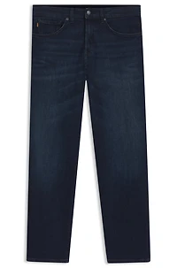 Maine Regular-fit jeans dark-blue comfort-stretch denim